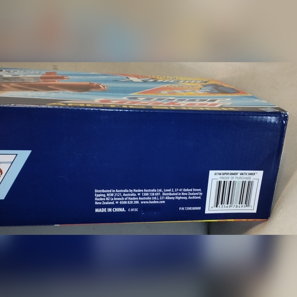 Nerf Super Soaker X-Treme Arctic Shock Water Blaster Mint in Sealed Box Hasbro - Picture 5 of 5
